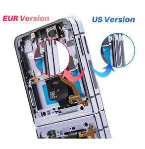 Display TFT con Cornice per Samsung Z Flip 4, Schermo LCD Interno F721B/F721U con Cornice, 6.63 Pollici, Nero - Product Image 4