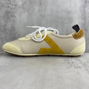 Chaussures plates décontractées style printemps 2026 pour toutes les occasions - Semelle extérieure en caoutchouc légère - Chaussures de créateur pour femmes style marche - Product Image 1