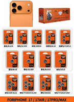 Objectifs d'appareil photo mobiles Bling Diamant à succès pour iPhone 18 17 Pro Max, Samsung, Tecno, Redmi – Film d'objectif d'appareil photo personnalisé