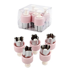 ชุดเครื่องตัดเส้นก๋วยเตี๋ยวผ<span class=keywords><strong>ล</strong></span>ไม้ บิสกิต อาหาร แม่พิมพ์กดผัก คุกกี้ขนาดเล็ก ทำจากสแตนเ<span class=keywords><strong>ล</strong></span>ส สำหรับเด็ก - Product Image 1