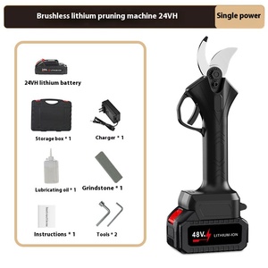 Ciseaux électriques <span class=keywords><strong>sans</strong></span> <span class=keywords><strong>fil</strong></span> portables nouveau sécateur de jardin pour l'élagage des branches d'arbres fruitiers cisailles à branches grossières pour une utilisation en extérieur - Product Image 5