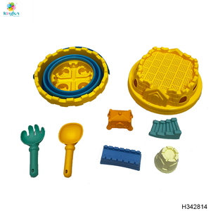 8Pcs Pliable En Plastique Plage Seau De <span class=keywords><strong>Sable</strong></span> Pelle Râteau Jouer Ensemble pour Enfants En Plein Air D'été Amusant Sandbox <span class=keywords><strong>Jeux</strong></span> - Product Image 4