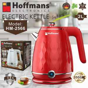 Bouilloire Électrique de Luxe Hoffmans 2L à Texture 3D, 2000W, en Acier Inoxydable 304 Robuste, <span class=keywords><strong>Chauffe</strong></span>-<span class=keywords><strong>Eau</strong></span> Sans Fil pour la Vente en Gros - Product Image 5