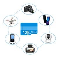 Tarjetas de Memoria SD TF al por Mayor, Micro Muestras a Granel, 4GB 8GB 16GB 32GB 128GB, Capacidad Real de 64GB 256GB, Chip Taiwanés, Velocidad A2 U3, DVR