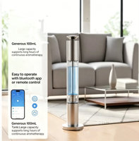 Diffuseur de parfum d'ambiance intelligent à pulvérisation automatique, nébuliseur avec interrupteur tactile à distance, capacité de 100 ml pour hall d'entrée