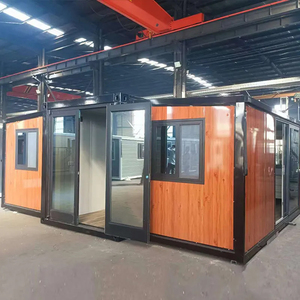 China Factory's 40M2 Ultra Prefabricado Extensible Container House Instalación rápida para escuela Hotel Uso al aire libre Panel sándwich - Product Image 3