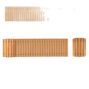 Planches de terrasse en cèdre de 6 pieds, résistantes aux intempéries, durables, robustes, avec système d'assemblage, pour jardin extérieur - Product Image 5