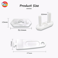 Cache-prise de sécurité blanc pour bébé PGS PRODIGY OL007 Brésil/Uruguay en plastique ABS, protection enfant, Guangdong