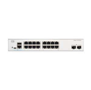 สวิตช์เครือข่ายจัดการได้ Cisco C1300-16T-2G 16 พอร์ต Gigabit รุ่น C1300-16T-2G ราคาโรงงาน - Product Image 3