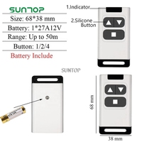 Module de commutateur de rideau intelligent WiFi RF 110V 220V contrôleur de Garage de volet roulant de maison intelligente et prise en charge à distance sans fil Alexa
