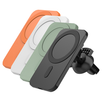Clip magnétique puissant pour grille d'aération, chargeurs de téléphones portables, charge rapide, téléphone Oraimo PD 15W 18W, chargeur de voiture sans fil rapide pour téléphone portable