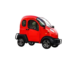 Electric Trolley 3 Wheels electric mini hummer car factory With Cargo Box E Automobile