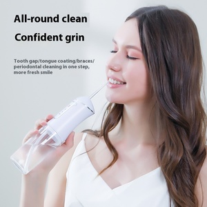 <span class=keywords><strong>Irrigador</strong></span> <span class=keywords><strong>Bucal</strong></span> Portátil USB, Limpiador Dental con Chorro de Agua, Herramienta para Limpieza de Dientes, 230ML, 1 Boquilla, Agente de Limpieza <span class=keywords><strong>Bucal</strong></span> - Product Image 2