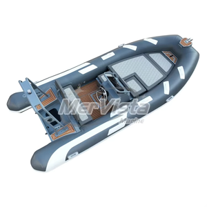 Gommone Rigido Gonfiabile con Scafo <span class=keywords><strong>in</strong></span> Alluminio da 16 Piedi (480) con Consolle di Guida Orca a V Profonda, Approvato CE, per Attività Marine - Product Image 2