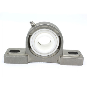 Blocchetto di cuscino + zirconia cuscinetto in ceramica UCP205 diametro 25 mm cuscinetto in ceramica resistente al calore del blocchetto di cuscino 25x140x70mm - Product Image 4