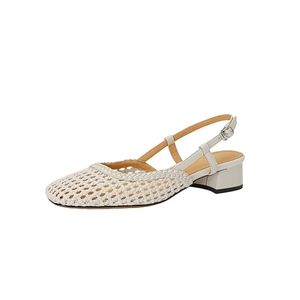Nuovi <span class=keywords><strong>Sandali</strong></span> <span class=keywords><strong>Estivi</strong></span> da Donna 2025 - <span class=keywords><strong>Tacco</strong></span> <span class=keywords><strong>Medio</strong></span> 4cm, Design Traforato, Punta Quadrata alla Moda, Traspiranti - Product Image 5