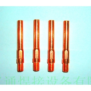 Bid Conductive Tips 40*0.8mm T2 Copper Cold Forged For Welding Torch - Product Image 1