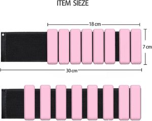 Pesas Ajustables de Silicona para Tobillos y Muñecas de 1LB/2LB, Pulseras con Peso Personalizado para Yoga, Pilates y Fortalecimiento Físico - Product Image 2