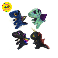 Coussin de couchage pour bébé OEM, mignon, cadeau d'anniversaire, doux, dinosaure en peluche, jouet en peluche, dragon en peluche, vente en gros