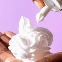 Mousse à la fraise en gros, logo personnalisé, 60 ml, 100 ml, mousse nettoyante pour extensions de cils, nettoyant pour cils, shampooing pour cils vegan, mousse fouettée