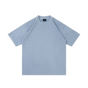 Custom Logo Front High Quality 230 GSM Heavy <b>Weight</b> Boxy Fit 100_ Cotton Drop Shoulder Oversized Shirts - Product Image 6