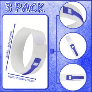 Катетер, ремень для ног, устройство для стабилизации мочевой дренажной трубки, противоскользящее антираздражающее устройство, 2,2*22 дюйма, синий катетер, держатель для ног - Product Image 4