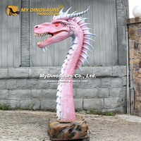 Tête de dragon animatronique robotisée MyDino