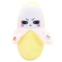 Jouet en peluche éducatif Hopearl Piano à induction sonore en forme de fruit, rembourrage en coton PP, design banane, jeu de détection de rythme pour enfants 3+ ans, idéal pour les fêtes