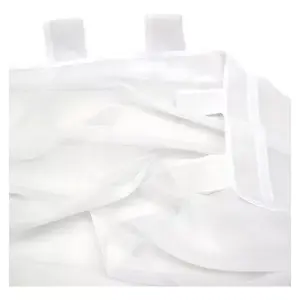 Voilages Vianney 1,80 m de haut x 2,72 m de large en tulle blanc pour la maison - Product Image 4