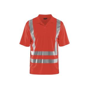 BLAKLADER - 3391101155004XL UV Polo Shirt Hi-Vis Red - EAN 7330509501160 ROPA DE TRABAJO DE LA HI-VIS - Product Image 1