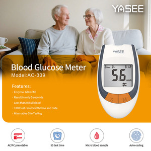 Medidor de Glucosa en Sangre Yasee AC-309, Preciso y Eléctrico, para Diabéticos, Dispositivo de Prueba de Glucosa en Sangre - Product Image 2