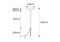 Luz LED RGBW Digital de Colores Cambiantes, UCS2904, DC24V, IP66, Impermeable, para Jardín, Camino, Paisaje y Exteriores