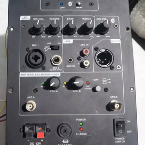 Placa Amplificadora de Potencia <span class=keywords><strong>RE</strong></span>-VOLT12U <span class=keywords><strong>Volt</strong></span> 12u con Altavoz Bluetooth para Stagg - Product Image 2