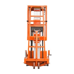 Elevador automático de batería móvil eléctrica de 6m, 7m, 8m, 9m, 10m, 12m, elevador automático para hombre, escalera de aleación de aluminio, plataforma elevadora con mesa de extensión - Product Image 3