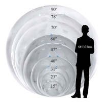 Ballon miroir gonflable, boules irisées en PVC, décoration scellée, sphère à bulles géante, décoration de fête, grosse boule brillante gonflable