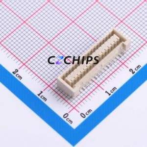 GHD-32AB Wire-to-Board Pin Header SMD,P=1.25mm Connector 2x16P 1.25mm Vertical Mount 32P - Product Image 1