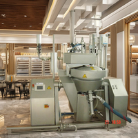 Cuiseur à fromage automatique 500L avec moteur et pompe pour la fusion de mozzarella, certifié CE, équipement pour ferme laitière