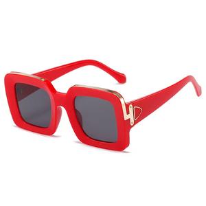Gafas de sol cuadradas de estilo Ins <span class=keywords><strong>para</strong></span> hombre y <span class=keywords><strong>mujer</strong></span>, anteojos de sol <span class=keywords><strong>modernos</strong></span> de lujo, <span class=keywords><strong>2022</strong></span> - Product Image 5