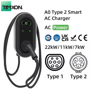 TIMXON Fast Ev Charger Chargeur de voiture électrique Charge rapide Type1 Type2 GB/T pour <span class=keywords><strong>Tesla</strong></span> Socket kW 11kW 22kW Personnalisation - Product Image 3