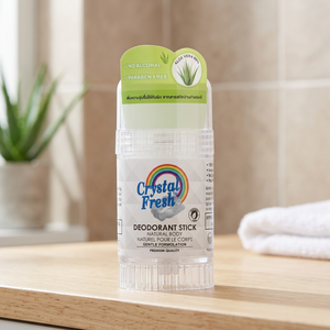 คริสตัล เฟรช OEM ไบโอ อาร์ดีวี น้ำหอมระงับกลิ่นกายแบบแท่ง อโลเวร่า 120 กรัม ยูนิเซ็กส์ ผลิตภัณฑ์ระงับเหงื่อ รุ่น TUN-PA120 ราคาดีที่สุดในไทย - Product Image 4