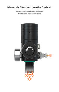 TUDIVING miglior prezzo LOGO OEM personalizzabile in pescatre vie <span class=keywords><strong>di</strong></span> ricarica respirare accessori per serbatoi <span class=keywords><strong>di</strong></span> aria fresca attrezzatura subacquea - Product Image 2