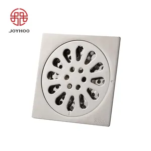 JOYHOO Hot Selling Odor Proof and Anti Blocking Drain Floor Drain Y Type Strainer Stainless Steel Carton Silver Bathroom Modern