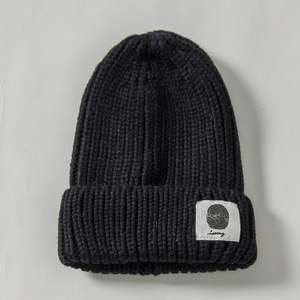 Adult and Kids Knitted <strong>Hat</strong> Parent-child Patch Fingerprint Pattern Candy Color Men and <strong>Women</strong> Autumn and <strong>Winter</strong> Warm Beanie <strong>Hat</strong> - Product Image 4