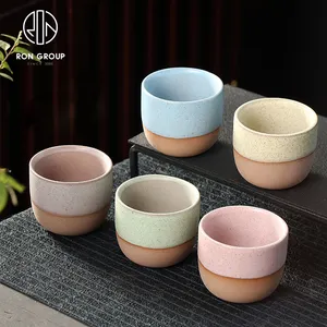 Home Party Cafe Shop Keramik Porzellan kreatives Design kleine schöne Milch tee Kaffeetassen Set türkische Mosaik Farbe Keramik becher