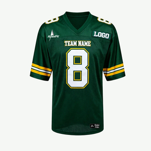 Customizable American Football Tracksuit Print Breathable Equipment Short Sleeves Personalized American Football Wear Oversized - Product Image 1