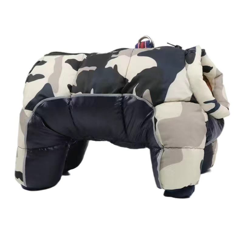 Camouflage bleu marine