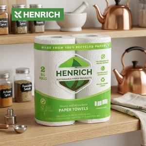 Papier <span class=keywords><strong>essuie</strong></span>-<span class=keywords><strong>tout</strong></span> de cuisine, mouchoirs en papier, pulpe vierge de qualité supérieure, lisse, durable, directement de l'usine, échantillon gratuit, livraison rapide, stock disponible - Product Image 2