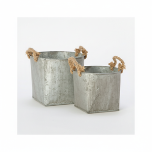 Jardinière en métal de style indien fait à la main forme et taille personnalisées dernière conception pour une utilisation dans le jardin - Product Image 1