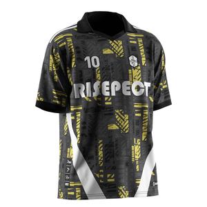 Camiseta de Fútbol Polo de Secado Rápido con Cuello en V, Malla Transpirable y Opciones de Diseño Personalizado para Entrenamientos - Product Image 5