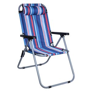 Wholesale Outdoor Foldable Camping Chairs Two Position <b>Adjustable</b> Beach Chair - Product Image 1